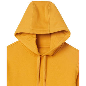 Sudadera de Hombre Amarillo Mostaza, Corte Regular, Cuello Redondo, Tejido de Algodón, Diseño Casual con Bolsillos, para Otoño - Product Image 4
