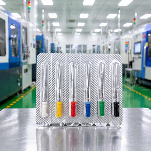 Limas Dentales de Acero Inoxidable K para Endodoncia, Limas Manuales para Conductos Radiculares con Código de Color ISO, Tamaños Surtidos de 21mm, 25mm, 31mm para Uso Odontológico - Product Image 3