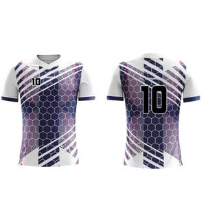 Pakistan Football Teamwear Supplier Breathable Soccer Jerseys Short Sleeve 100% Polyester Custom Colors & Sizes OEM Service - Product Image 3