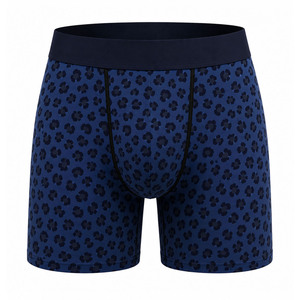 Calzoncillos Boxer a Rayas para Hombre, Paquete de 5, Ropa Interior de Algodón, Transpirable, Suave y Cómoda, Calzoncillos Boxer de Cintura Media para Hombre, Venta al por Mayor - Product Image 5