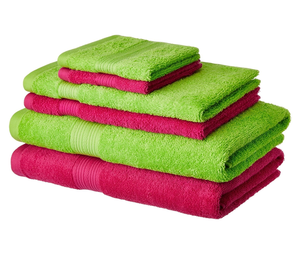 Ensemble de 6 serviettes en coton de luxe – 500 GSM, épaisses, absorbantes, séchage rapide – Prix de gros avec logo - Product Image 1