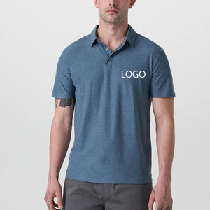 Camiseta de Hombre con Cuello Camisero y Diseño de Logotipo, Corte Moderno y Diseño de Moda para la Colección de Verano 2026 - Product Image 1