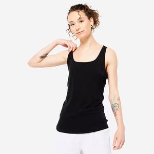 Camiseta Deportiva sin Mangas para Mujer, Corte Curvo, para Gimnasio, Fitness, Ejercicio, Ropa Deportiva Activa para Chicas - Product Image 1