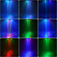 Projecteurs LED Par RGBW U`King 60W avec support combiné, lumière DMX512 pour effets de scène, DJ, discothèque, mariage, fête d'anniversaire