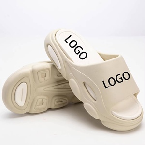 Customizable Hot Selling New Fashion Ladies Slippers Summer Soft <b>EVA</b> Slippers Custom Slide Slippers - Product Image 1