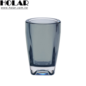 [Holar] Gobelets de salle de bain modernes en céramique noire, fabriqués à Taïwan, avec base épaisse et lourde, pour bain de bouche de qualité supérieure - Product Image 1