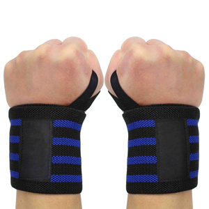 Bandes de poignet de fitness robustes, respirantes et pliables avec boucles pour le pouce, unisexes, pour la musculation, le powerlifting et l'entraînement de force - Product Image 2