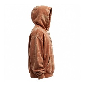 Sudadera con Capucha Oversize para Hombre, Tie Dye, 100% Algodón Felpa 370G, con Bolsillo Canguro - Product Image 5