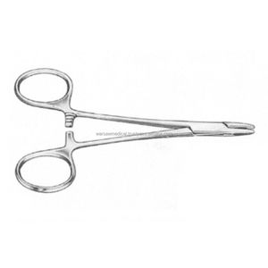 High Quality WARSAW Collier Needle Holders Stainless Steel Manual Reusable Suture Surgical Instruments | needle holder - Product Image 4