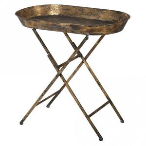 โต๊ะเหล็กชุบสังกะสีด้านข้างโต๊ะแบบทำมือสุดหรูสำหรับตกแต่งห้องนั่งเล่นดีไซน์ล่าสุด - Product Image 5