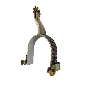 Espuelas de Equitación de Acero Inoxidable Duraderas, Reutilizables, con Opciones de Diseño Personalizado, Logotipo Personalizado, Equipo Ecuestre Profesional de Larga Duración - Product Image 6