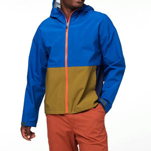 Veste softshell à manches longues élégante pour homme, confortable, chaude, coupe-vent, imperméable, vêtements d'extérieur avec col à capuche, vestes softshell - Product Image 1