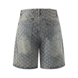OEM ODM <b>Women</b> High Waist Jean <b>Shorts</b> <b>Stretch</b> <b>Denim</b> <b>Shorts</b> Factory Direct Price Wholesale - Product Image 4