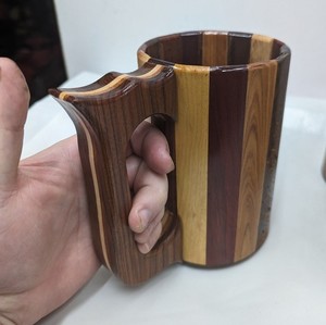 UNIQUE WOODEN BAMBOO HANDLE Wooden Coffee <b>Mug</b> Cup Office Home Business Gift Wholesale Cup <b>Mug</b> for Christmas - Product Image 5