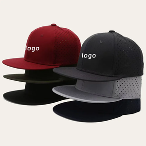 หมวกกอล์ฟผ้าฝ้ายแบบใหม่ 6 แผง ปรับขนาดได้ หมวกเบสบอล สกรีนโลโก้ได้ - Product Image 2