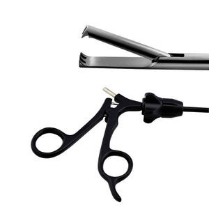 Pinzas de agarre laparoscópicas de doble acción 2x3 dientes para cirugía abdominal, instrumentos laparoscópicos de Mahfooz Instruments, modelo 2026 - Product Image 1