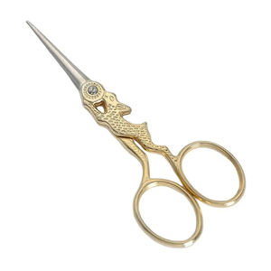 Tijeras de Bordado Vintage, Tijeras Rectas de Acero con Diseño de Conejo para Costura, Manualidades, Tejidos y Obras de Arte - Product Image 2
