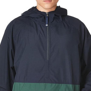 OEM Top Trending Men's Summer <b>Rain</b> <b>Jacket</b> Custom Design Lightweight Fabric Solid Multi Colors Oversize <b>Pullover</b> Style Outdoor - Product Image 1