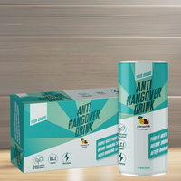 [Pack d'essai] Distributeur automatique de boissons anti-gueule de bois pour adultes, saveur fruitée, vitamine B, 185 ml