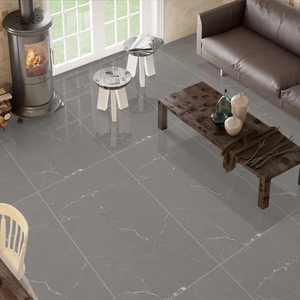 กระเบื้องพอร์ซเลนผิวมัน 60x120 ซม. ลายหินเทียม สำหรับตกแต่งผนังและพื้นภายใน ดีไซน์มินิมอล 12041 600 มม. x 1200 มม. - Product Image 4