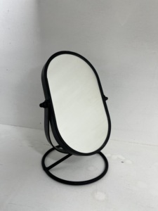 Espejo de Vanidad Ovalado Inteligente ARTISAN DESIGN con Acabado Negro, Diseño Moderno de Mesa Metálica, Espejo de Maquillaje de Escritorio Ajustable - Product Image 4