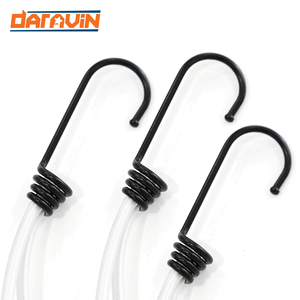 Cuerda Elástica con Gancho para Equipaje, Correa de Refuerzo Resistente al Desgaste, Cuerda Elástica de Goma de 8 mm para Maletero de Bicicleta, Correa para Motocicleta - Product Image 2