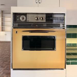 เตาอบผนังสีเหลืองสไตล์วินเทจ - Product Image 1
