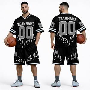 Maillot de football américain personnalisé en gros pour les Cowboys, respirant, imprimé, en maille cousue, grande taille, en polyester - Product Image 1