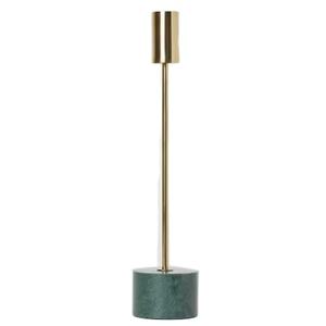 Modern Gold Metal Candle Holder Marble Base Design <b>Decorative</b> Candlestick Luxury Home <b>Decor</b> <b>Table</b> Accent Style - Product Image 1