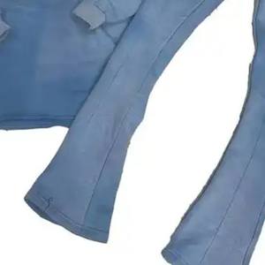 Survêtement décontracté à capuche pour homme, style luxueux, couleur unie, coupe évasée, vente chaude, qualité supérieure, prix raisonnable, matériau durable - Product Image 5