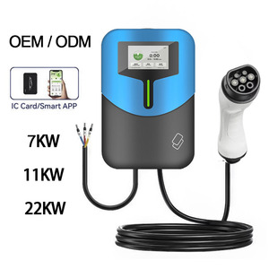 New EV Charger Station Type 2 Smart APP Control Outdoor ZSWINNER ST-E309 7kW/11kW/22kW Wall-mounted Fast Charging - Product Image 4