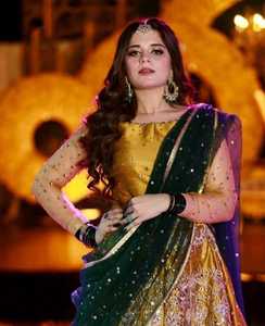 Lehenga de novia con bordado elaborado, traje de boda tradicional pakistaní, atuendo étnico de diseñador, conjuntos indios y pakistaníes - Product Image 4