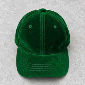 Casquette de baseball unisexe en velours uni, 6 panneaux structurés, visière incurvée, logo brodé personnalisé, fournisseur en gros, ajustable - Product Image 6