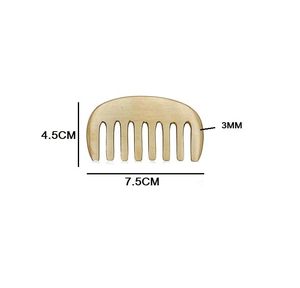 Peigne Kansa pour massage de la tête, masseur de cuir chevelu ayurvédique fait main en cuivre, favorise la croissance des cheveux, soulage le stress, améliore la relaxation - Product Image 4