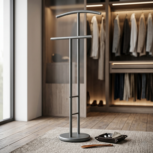 Perchero de Acero Moderno y Minimalista, Soporte para Trajes, Duradero, Multiusos, Mueble para Sala de Estar/Hogar - Product Image 2