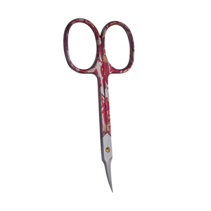 Ciseaux à sourcils en acier inoxydable à pointe inclinée, design simple, confortables, logo personnalisé, professionnels, durables - Product Image 5