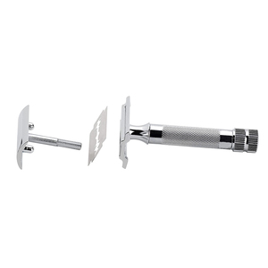 Maquinillas de Afeitar de Seguridad de Acero Inoxidable con Acabado Espejo, Ligeras, para Uso en Salones de Belleza, Maquinillas de Afeitar Profesionales para Barbería - Product Image 5