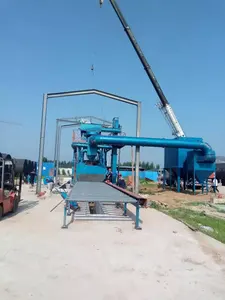 CE ISO EAC Certified 2024 The High Quality Pass Through Type Beam Structure Shot Blasting Machine