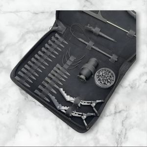 New <b>Style</b> Professional Microlinks <b>Hair</b> Extension Toolkit - Premium Steel Pliers Set for Expert Precision - Product Image 4