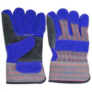 Gants de travail robustes en cuir de vachette pleine fleur pour monteurs canadiens – Confortables, ignifuges et antistatiques pour la sécurité industrielle - Product Image 6