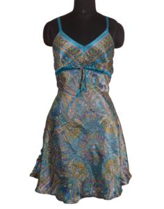 Élégance de style vintage et charme de la soie Une pièce HICLD 105 - Product Image 5