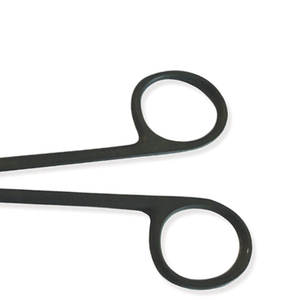 Ciseaux Mayo à manche noir, ciseaux chirurgicaux en acier courbé, ensemble d'instruments pour usage médical clinique, par Blush Surgical - Product Image 4