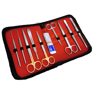 Kit de Disección para Estudiantes de Medicina, Tijeras de Acero Inoxidable, Pinzas, Sondas, Bisturí, Set de Anatomía y Biología, Proveedor Mayorista - Product Image 1