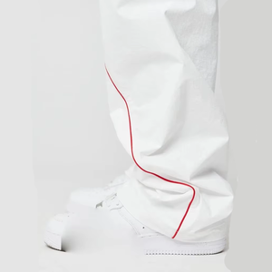 Men's <b>White</b> <b>Harem</b> <b>Pants</b> Breathable Streetwear Drawstring Closure Elastic Waist Lightweight Polyester/Cotton Blend Winter <b>Pants</b> - Product Image 6
