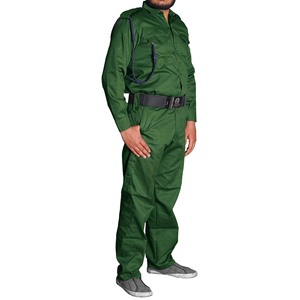 Uniforme de Guardia de Seguridad Personalizable OEM de Alta Calidad en Verde Claro, de Poliéster/Algodón, para Hombres, para Seguridad en Oficinas, Cómodo para el Verano - Product Image 6