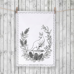 Essuie-tout de cuisine 100 % coton imprimé girafe, impression numérique, style moderne, durable, lavable, textile de maison pour la cuisine - Product Image 4