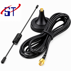 Antena Magnética GSM de 9 dBi SMA Macho con Cable RG174 de 3 Metros 800–2500 MHz - Product Image 1