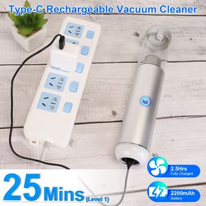 Aspirapolvere Portatile per Auto Senza Fili, Potente Aspirazione 16kPa, 2 Velocità, Filtrazione, Luce LED SOS, Ricaricabile, Leggero - Product Image 6