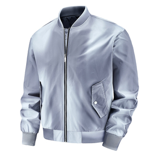 Chaqueta Bomber de Moda para Hombre, Diseño Moderno, 100% Poliéster, Alta Calidad, Ecológica, Transpirable, Cuello en V - Product Image 3