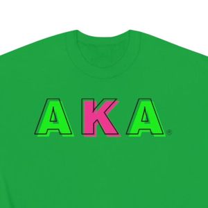เสื้อสเวตเชิ้ตกราฟิกตัวอักษรสีเขียว ดีไซน์แต่งสีชมพู ผ้าฝ้ายฟลีซ คอกลม แขนยาว เสื้อผ้าแฟชั่นลำลองสำหรับผู้หญิง - Product Image 2